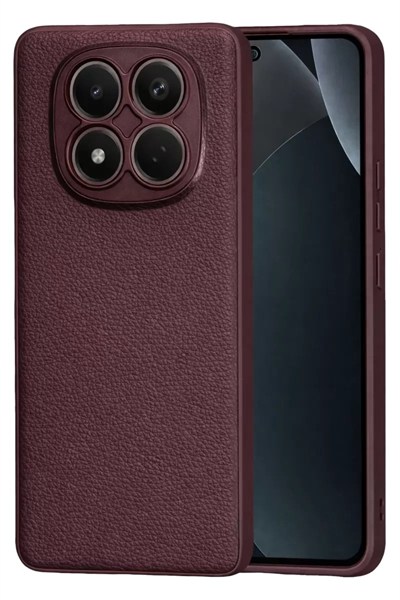 Mey İthalat®   Redmi Note 15 Pro 4G Thermax Silikon Kılıf - Bordo