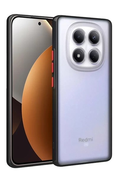 Mey İthalat®   Redmi Note 15 Pro 5G Montreal Silikon Kapak - Siyah