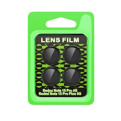 Mey İthalat®   Redmi Note 15 Pro 5G Raze Metal Kamera Lens - Siyah