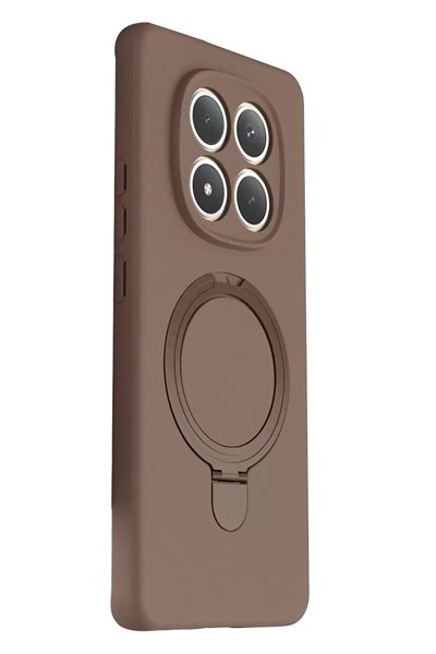 Mey İthalat®   Redmi Note 15 Pro 5G Regal Magsafe Standlı Kapak - Çöl Titanyum