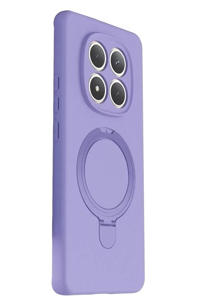 Mey İthalat®   Redmi Note 15 Pro 5G Regal Magsafe Standlı Kapak - Lila
