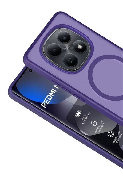 Mey İthalat®   Redmi Note 15 Pro Plus 5G Jota Magsafe Kapak - Derin Mor