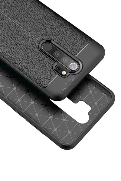 Mey İthalat®   Redmi Note 8 Pro Kılıf Auto Focus Kapak - Kırmızı
