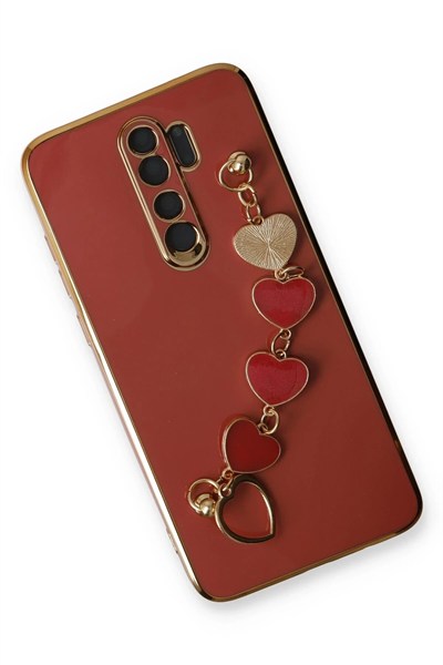 Mey İthalat®   Redmi Note 8 Pro Kılıf Esila Silikon - Kırmızı