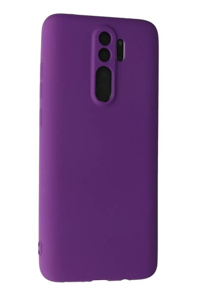 Mey İthalat®   Redmi Note 8 Pro Kılıf First Silikon - Mor