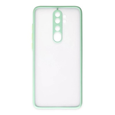 Mey İthalat®   Redmi Note 8 Pro Kılıf Montreal Silikon Kapak - Turkuaz