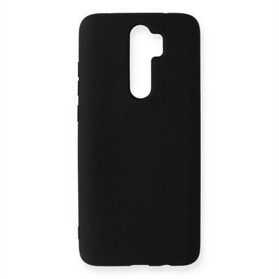 Mey İthalat®   Redmi Note 8 Pro Kılıf Nano içi Kadife Silikon - Siyah