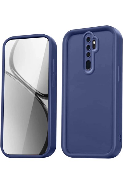 Mey İthalat®   Redmi Note 8 Pro Kılıf Viera Silikon - Lacivert