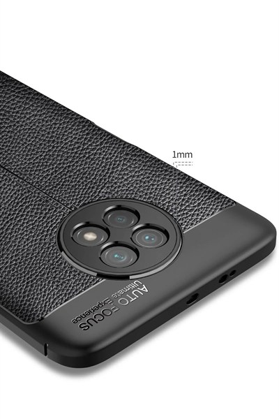 Mey İthalat®   Redmi Note 9 5G Kılıf Auto Focus Kapak - Lacivert