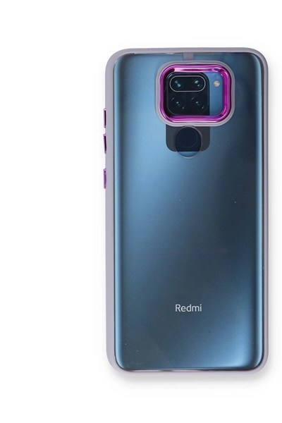 Mey İthalat®   Redmi Note 9 Kılıf Dora Kapak - Lila