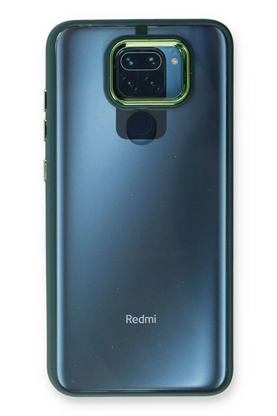 Mey İthalat®   Redmi Note 9 Kılıf Dora Kapak - Haki Yeşil