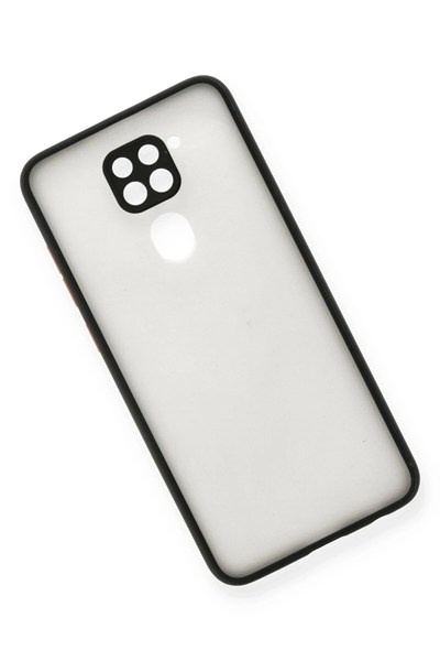 Mey İthalat®   Redmi Note 9 Kılıf Montreal Silikon Kapak - Siyah