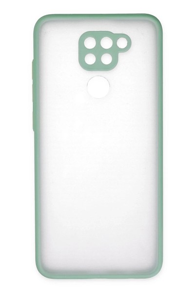 Mey İthalat®   Redmi Note 9 Kılıf Montreal Silikon Kapak - Turkuaz
