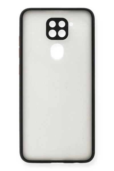 Mey İthalat®   Redmi Note 9 Kılıf Montreal Silikon Kapak - Siyah