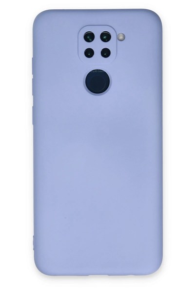Mey İthalat®   Redmi Note 9 Kılıf Nano içi Kadife Silikon - Lila