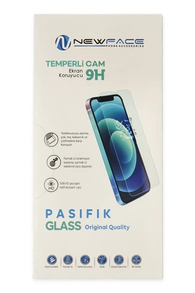 Mey İthalat®   Redmi Note 9 Pro Pasifik Cam Ekran Koruyucu