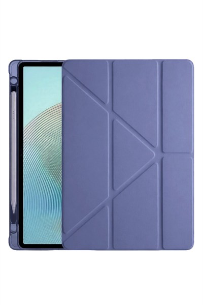 Mey İthalat®   Redmi Pad 2 Kalemlikli Mars Tablet Kılıfı - Lavender