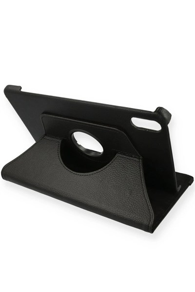 Mey İthalat®   Redmi Pad 2 Kılıf 360 Tablet Deri Kılıf - Siyah