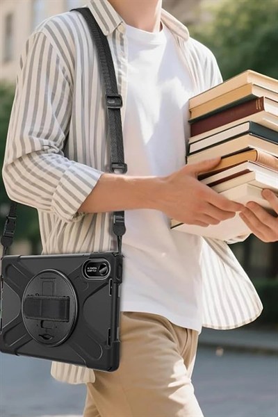 Mey İthalat®   Redmi Pad 2 Kılıf Amazing Tablet Kapak - Siyah