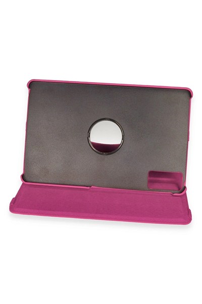 Mey İthalat®   Redmi Pad Kılıf 360 Tablet Deri Kılıf - Pembe