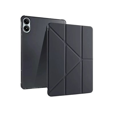 Mey İthalat®   Redmi Pad Pro 12.1 Kılıf Kalemlikli Mars Tablet Kılıfı - Siyah