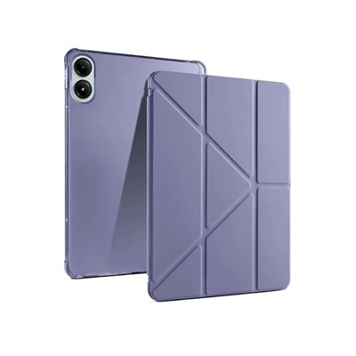 Mey İthalat®   Redmi Pad Pro 12.1 Kılıf Kalemlikli Mars Tablet Kılıfı - Lavender