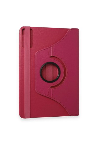 Mey İthalat®   Redmi Pad SE 4G Kılıf 360 Tablet Deri Kılıf - Pembe