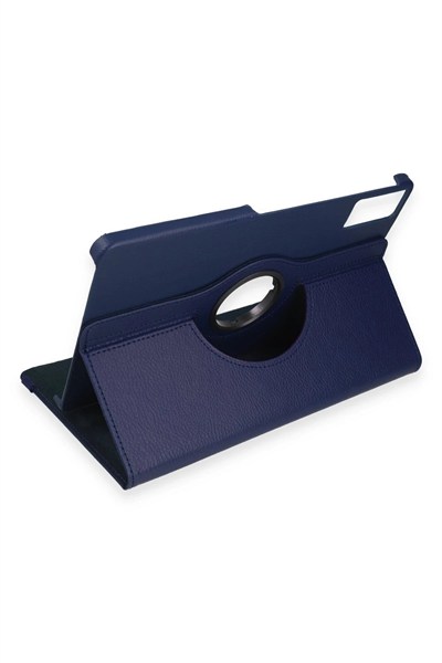 Mey İthalat®   Redmi Pad SE Kılıf 360 Tablet Deri Kılıf - Lacivert