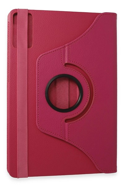 Mey İthalat®   Redmi Pad SE Kılıf 360 Tablet Deri Kılıf - Pembe