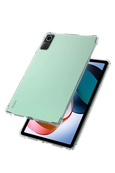 Mey İthalat®   Redmi Pad SE Kılıf Anti Shock Tablet Silikon - Şeffaf