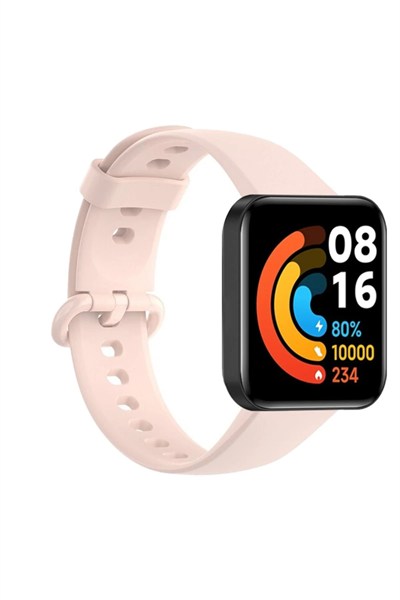Mey İthalat®   Redmi Watch 2 Klasik Kordon - Pudra