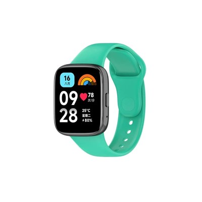 Mey İthalat®   Redmi Watch 3 Active Klasik Kordon - Turkuaz