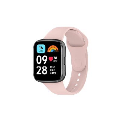 Mey İthalat®   Redmi Watch 3 Active Klasik Kordon - Pudra