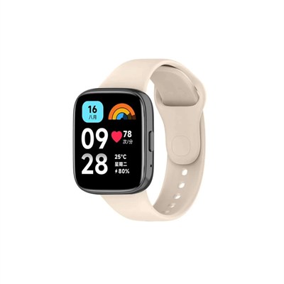 Mey İthalat®   Redmi Watch 3 Active Klasik Kordon - Yıldız Işığı