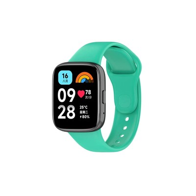 Mey İthalat®   Redmi Watch 3 Active Klasik Kordon - Turkuaz