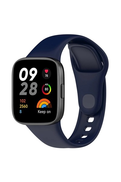 Mey İthalat®   Redmi Watch 3 Klasik Kordon - Lacivert