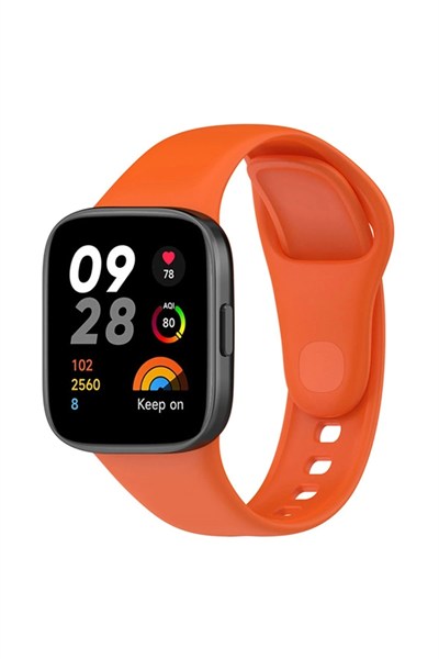 Mey İthalat®   Redmi Watch 3 Klasik Kordon - Turuncu