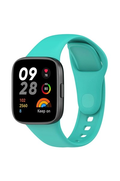 Mey İthalat®   Redmi Watch 3 Klasik Kordon - Turkuaz