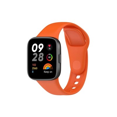 Mey İthalat®   Redmi Watch 3 Klasik Kordon - Turuncu