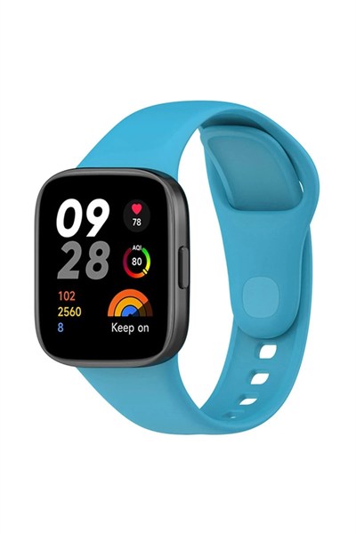 Mey İthalat®   Redmi Watch 3 Klasik Kordon - Bebek Mavisi