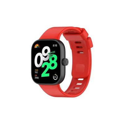 Mey İthalat®   Redmi Watch 4 Klasik Kordon - Kırmızı