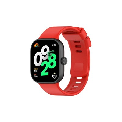 Mey İthalat®   Redmi Watch 4 Klasik Kordon - Kırmızı