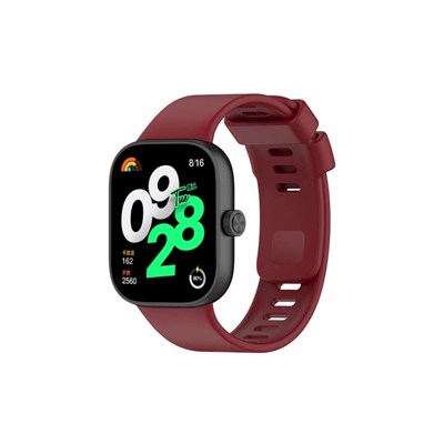 Mey İthalat®   Redmi Watch 4 Klasik Kordon - Bordo