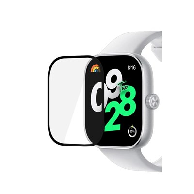 Mey İthalat®   Redmi Watch 4 Polymer Nano Ekran Koruyucu - Şeffaf