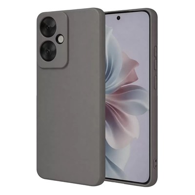 Mey İthalat®   Reno 11F Kılıf First Silikon - Gri