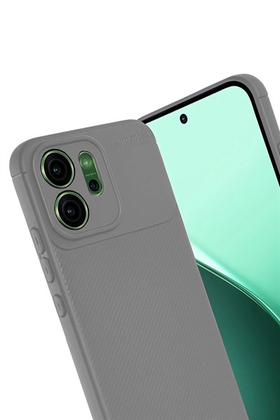 Mey İthalat®   Reno 14 Auto Focus Karbon Kapak - Gri