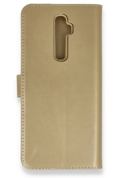 Mey İthalat®   Reno 2Z Kılıf Trend S Plus Kapaklı Kılıf - Gold