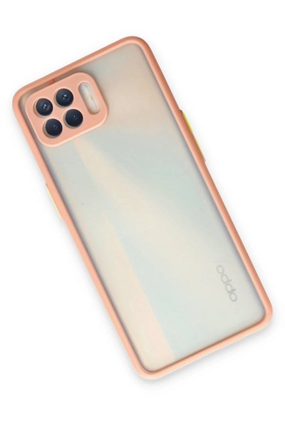 Mey İthalat®   Reno 4 Lite Kılıf Montreal Silikon Kapak - Pembe