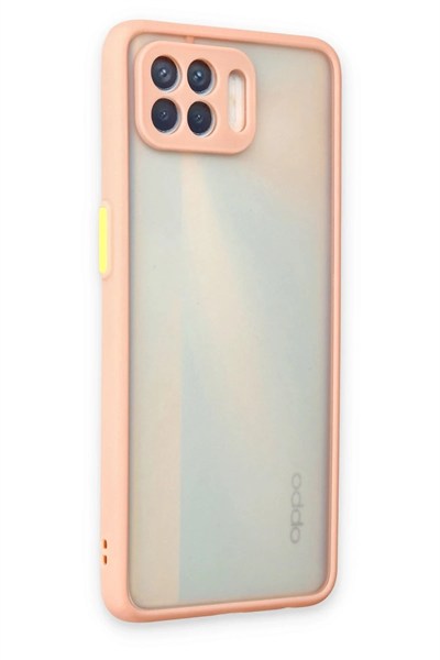 Mey İthalat®   Reno 4 Lite Kılıf Montreal Silikon Kapak - Pembe