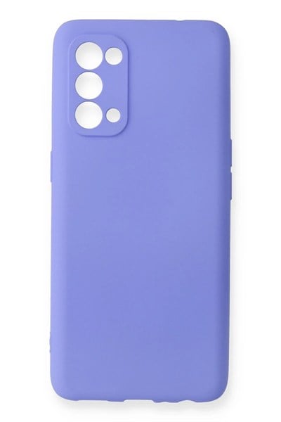 Mey İthalat®   Reno 5 Kılıf First Silikon - Lila
